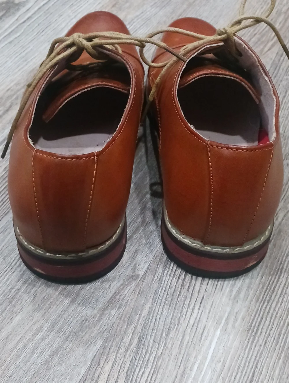 Bruno Marc Men's Prince Classic Oxford Wingtip Dress Brown
